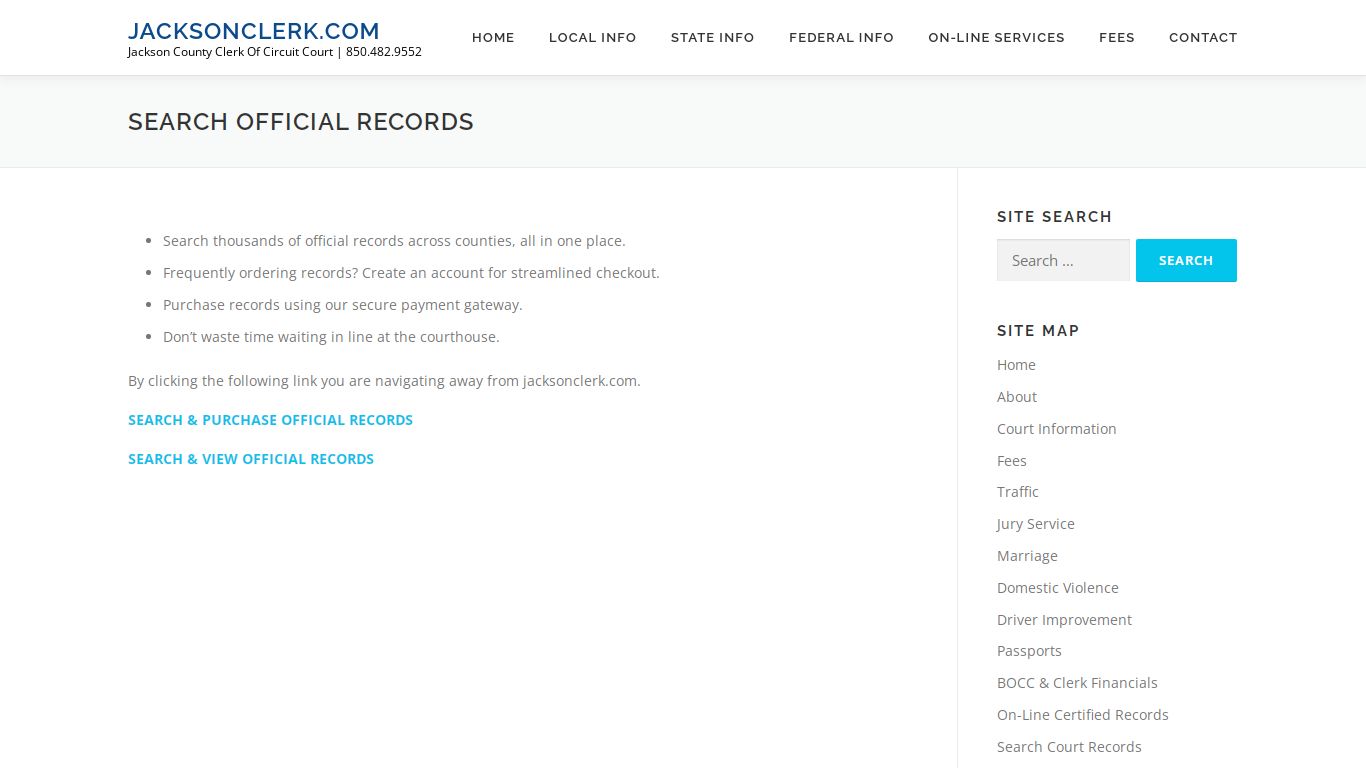 Search Official Records – jacksonclerk.com